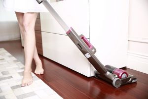 Maids clean floors