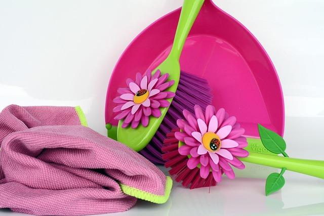 clean, spring cleaning, shovel, beautiful flowers, broom, sweeping set, nature, flower background, dish brush, flower wallpaper, flower, pink, green, mopping cloth, cloth, clean up, sweep, dirt, sweep up, coupon